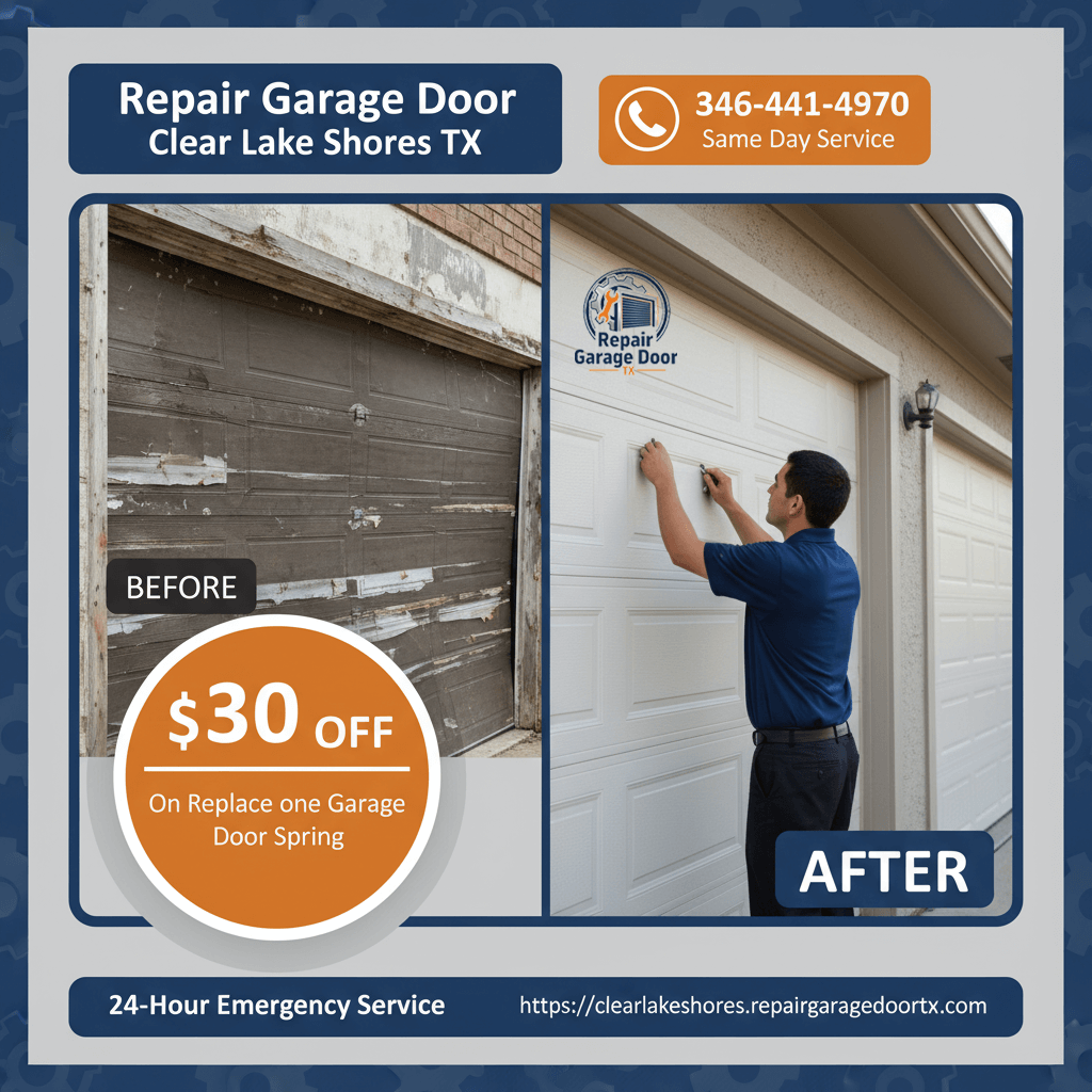 Repair Garage Door Clear Lake Shores TX